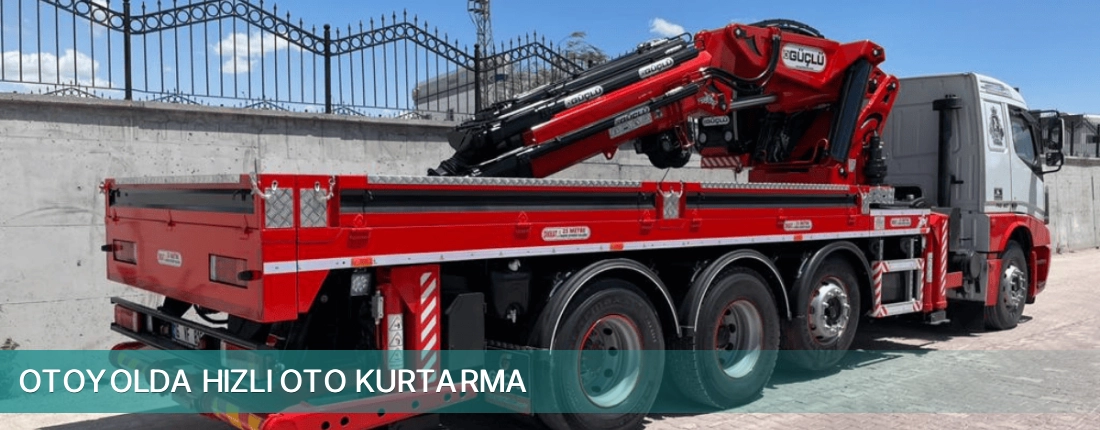 Selçuk İlçemi Otoyolda Hızlı Oto Kurtarma